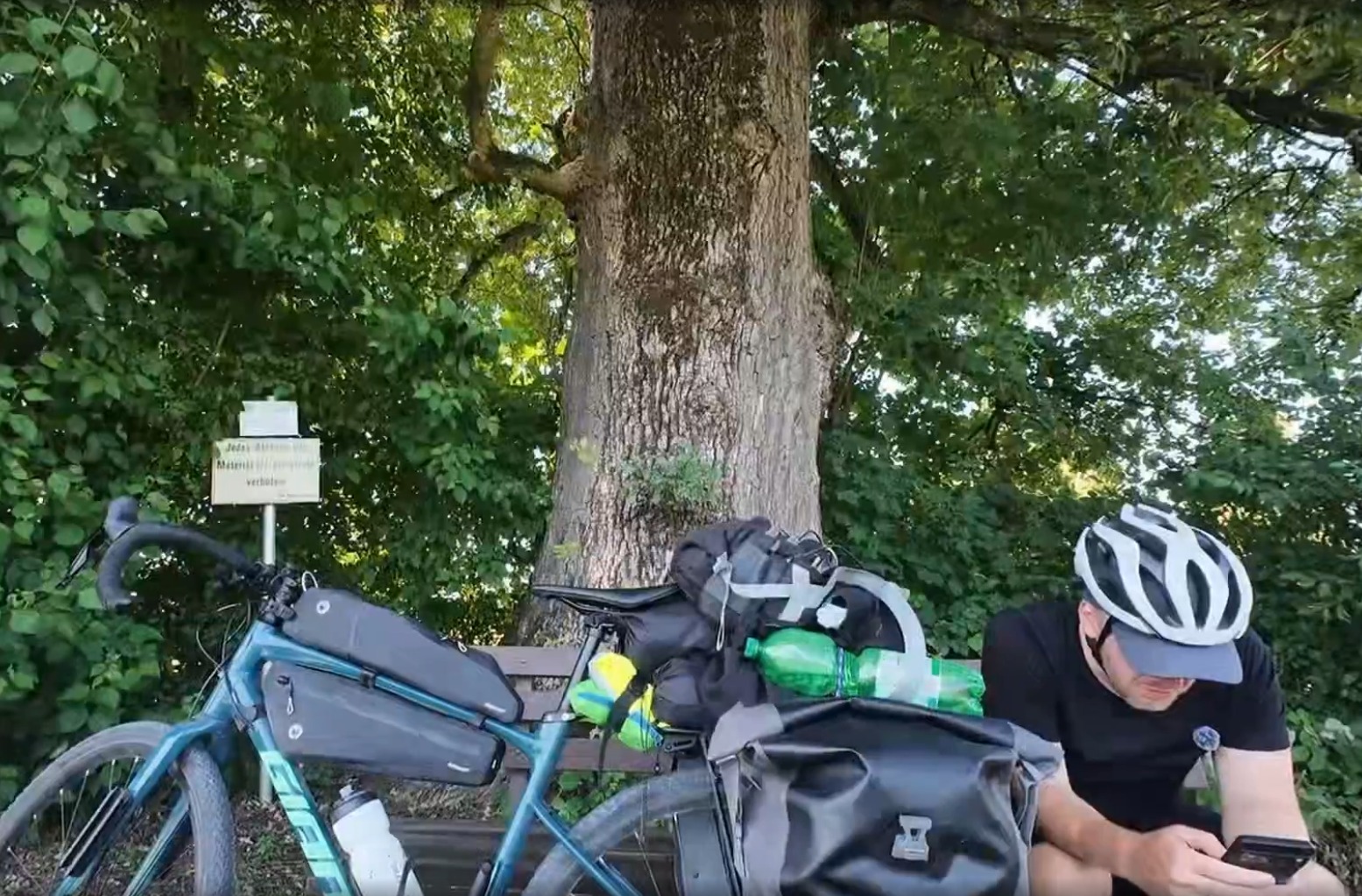 LeTour — bikepacking across four countries, streamed live